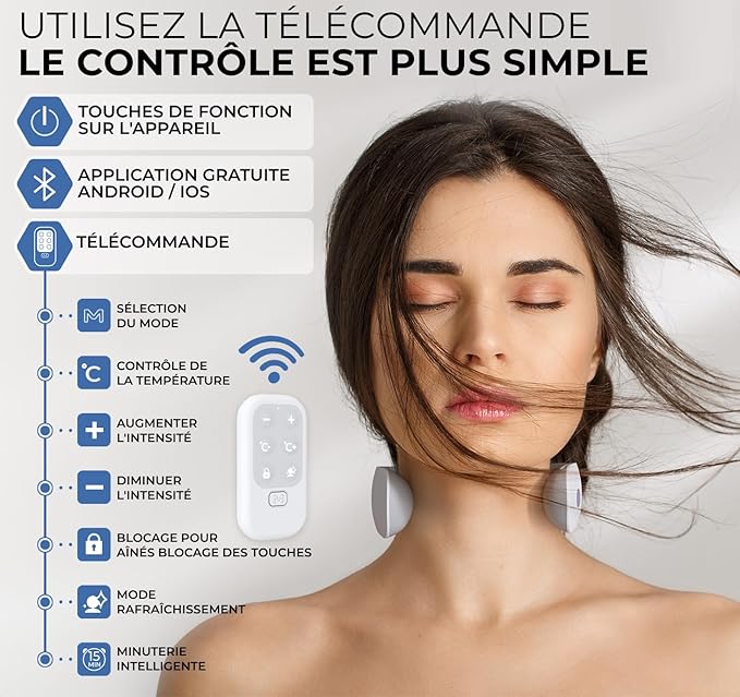 Masseur Cervical Intelligent Sans Fil